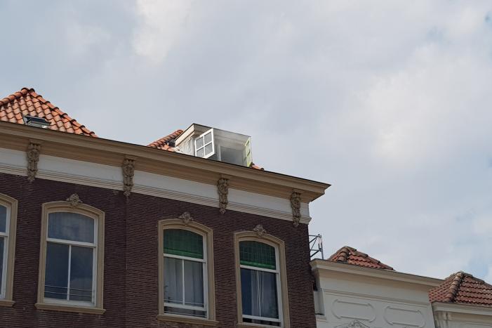 Brand in woning boven winkel