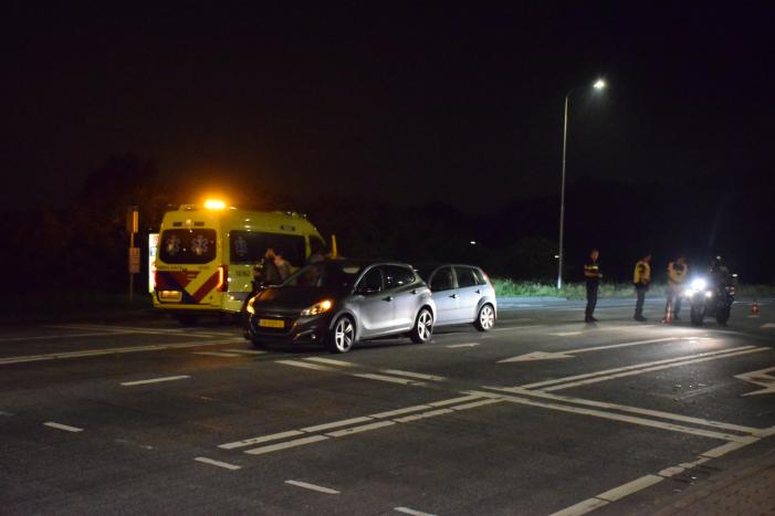 Flinke schade na kop-staart aanrijding