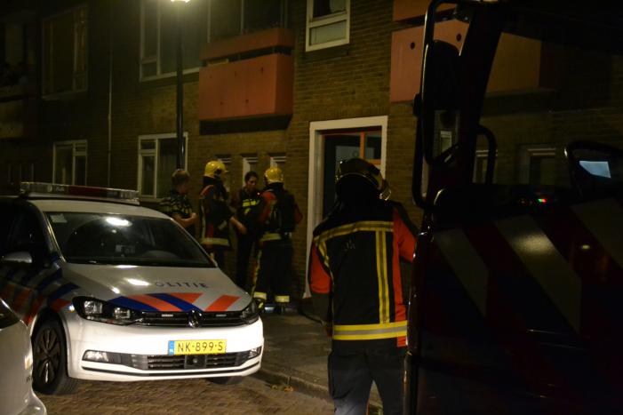 Man aangehouden bij woningbrand