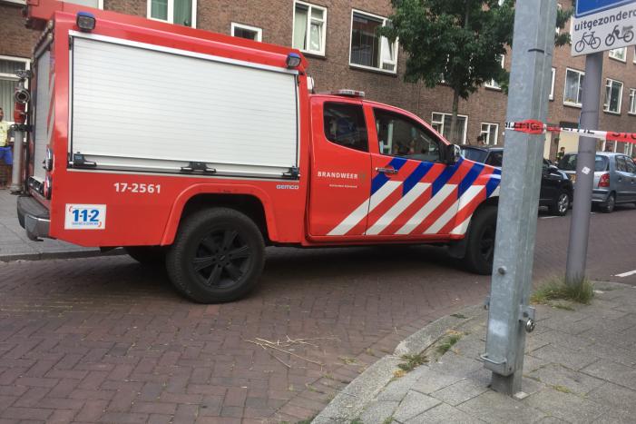 Brand in woning in Charlois