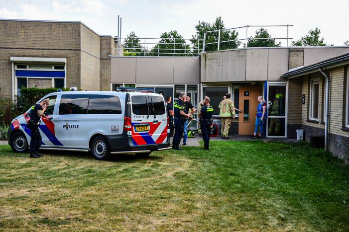 Brandende matras snel geblust bij stichting Antes