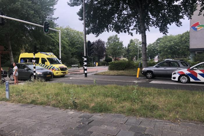 Mountainbiker gewond na aanrijding met auto