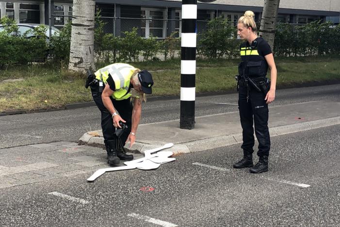 Mountainbiker gewond na aanrijding met auto
