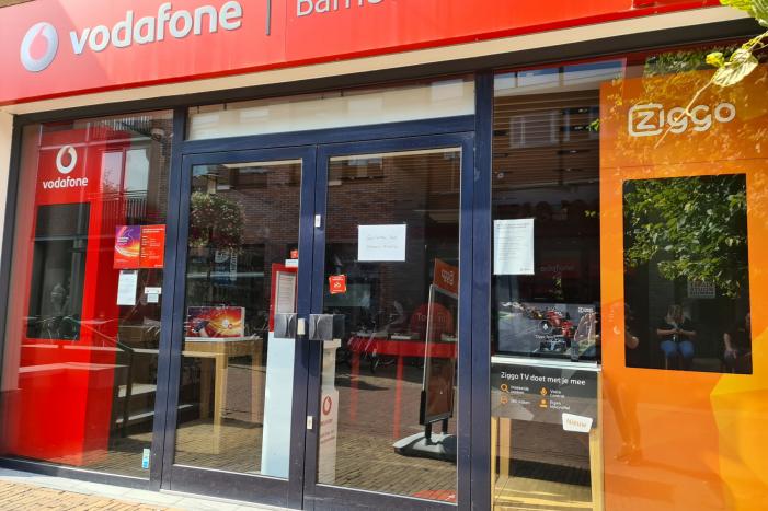 Stroomstoring treft winkels in centrum Barneveld