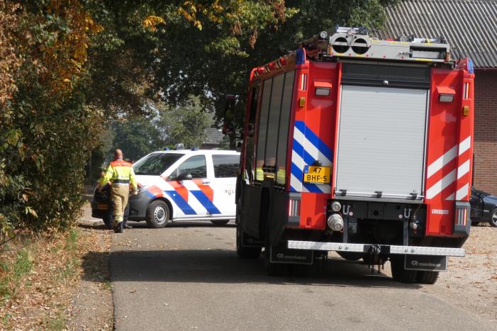 Personenauto in botsing met tractor