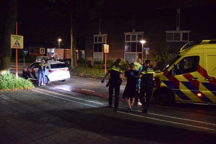 Arrestatie en gewonde na diefstal van telefoon