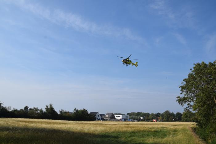 Traumahelikopter ingezet bij incident