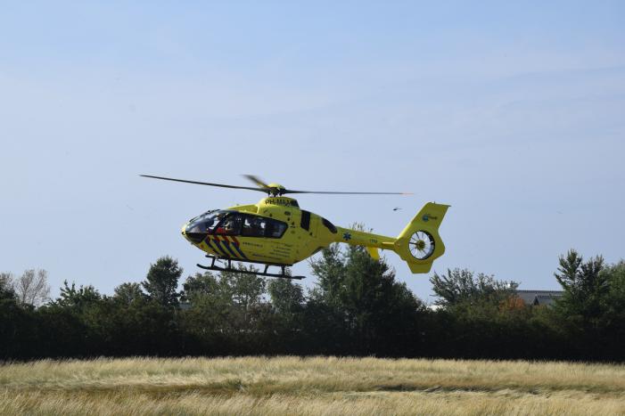 Traumahelikopter ingezet bij incident