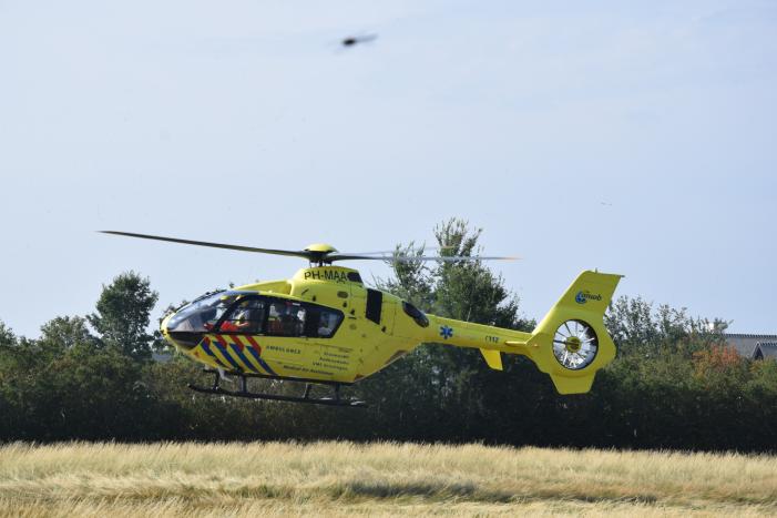 Traumahelikopter ingezet bij incident