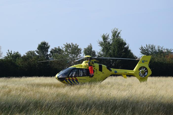 Traumahelikopter ingezet bij incident