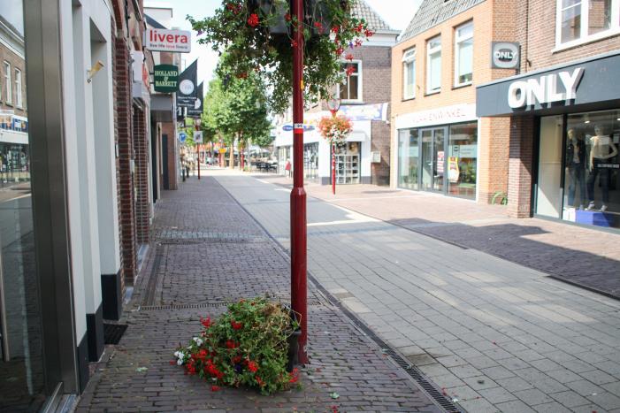 Vernielingen in centrum