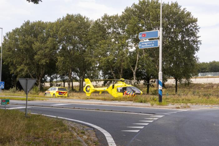 Traumahelikopter ingezet voor incident aan de Eem