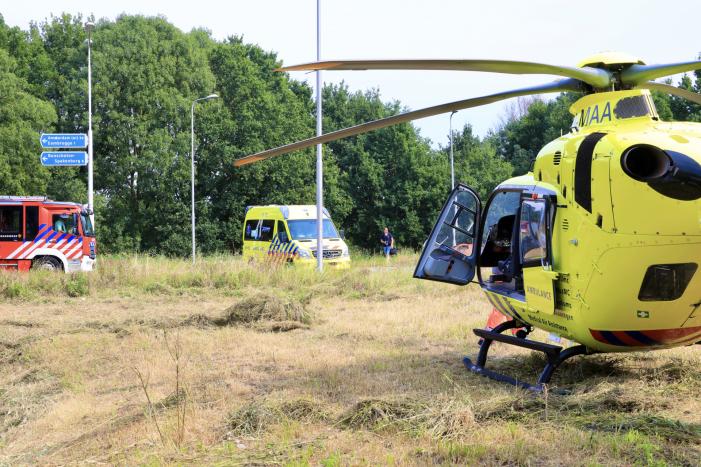 Traumahelikopter ingezet voor incident aan de Eem