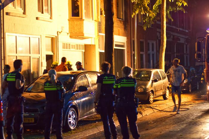 Veel rook bij brand in woning