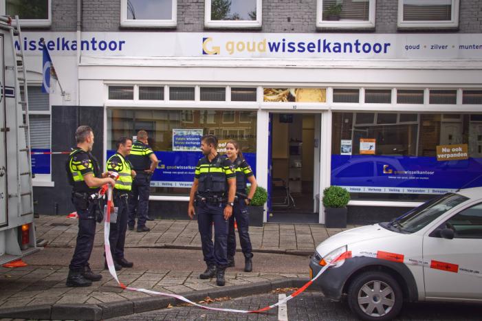 Verdachte aangehouden na overval goudwisselkantoor