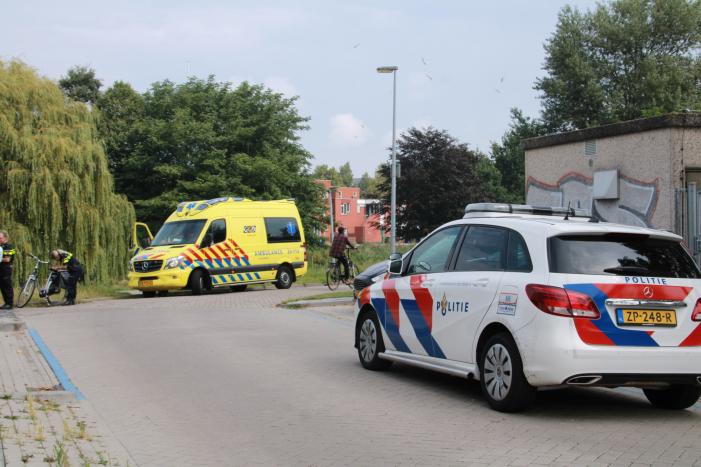 Fietser gaat onderuit en raakt gewond