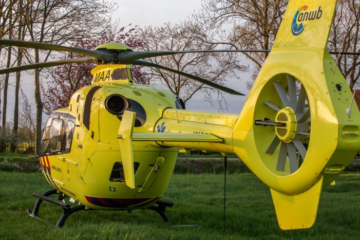Traumahelikopter ingezet voor incident op straat