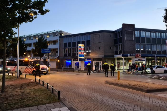 Veel politie na oproep tot rellen