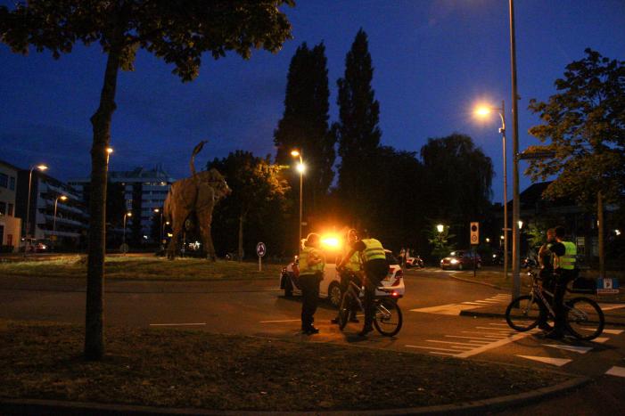 Veel politie na oproep tot rellen