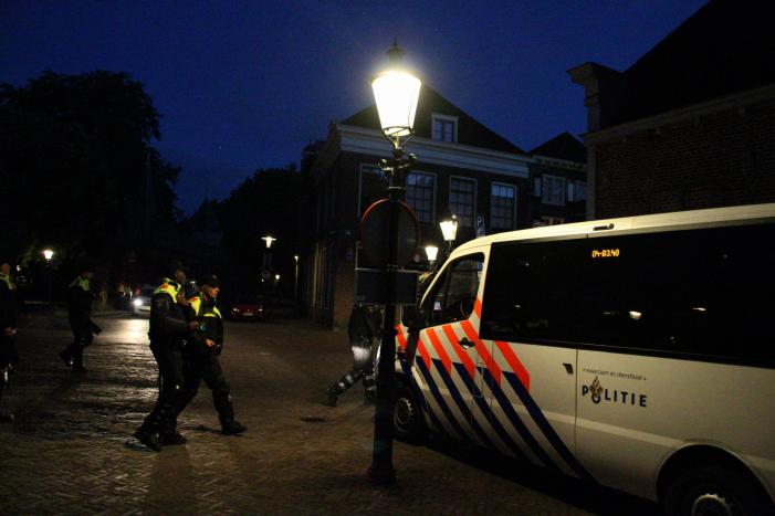 Veel politie na oproep tot rellen