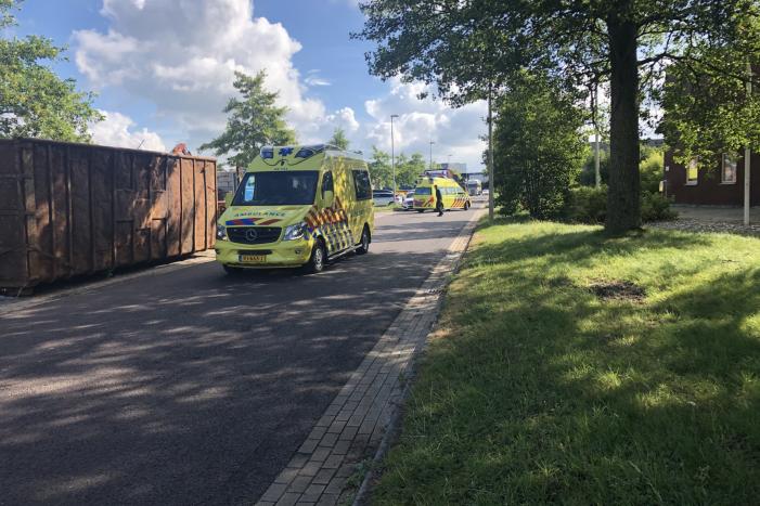 Traumahelikopter ingezet voor incident bij metaalrecycling bedrijf