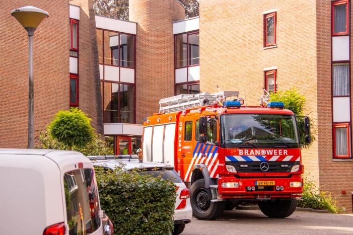 Appartementencomplex ontruimd door gaslucht