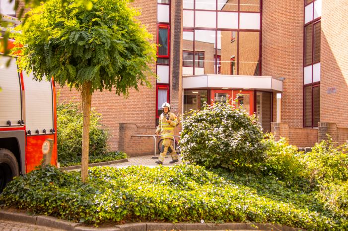 Appartementencomplex ontruimd door gaslucht