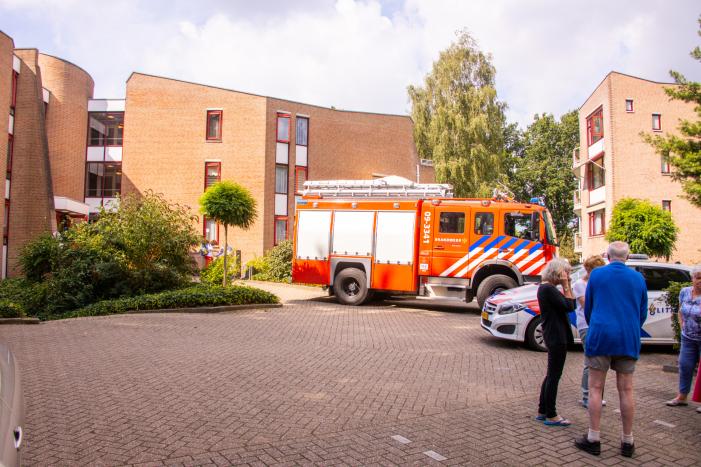 Appartementencomplex ontruimd door gaslucht