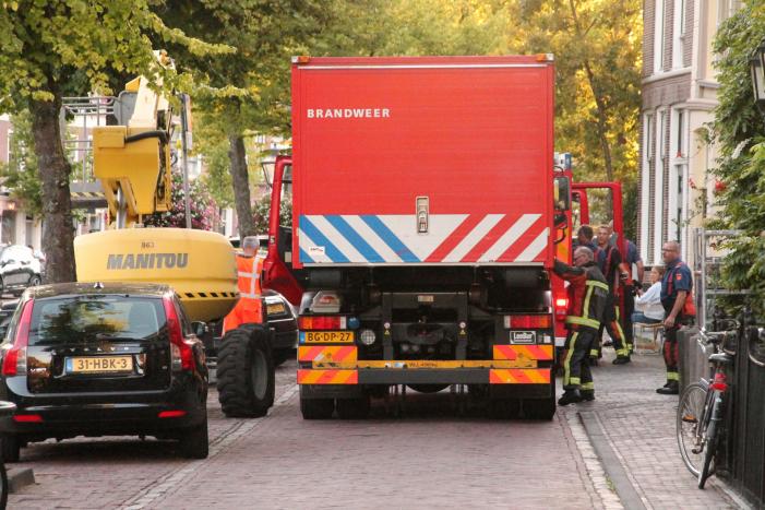 Hoogwerker zorgt voor schade