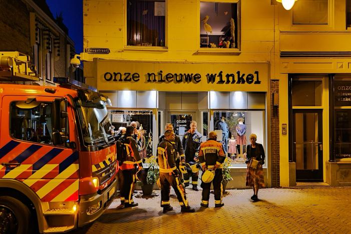 Gaslucht waargenomen op straat