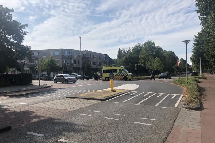 Scooterrijder gewond bij eenzijdig ongeval