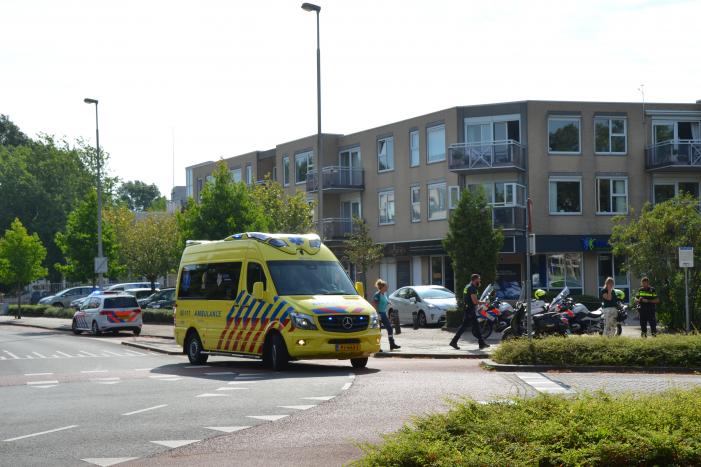 Scooterrijder gewond bij eenzijdig ongeval