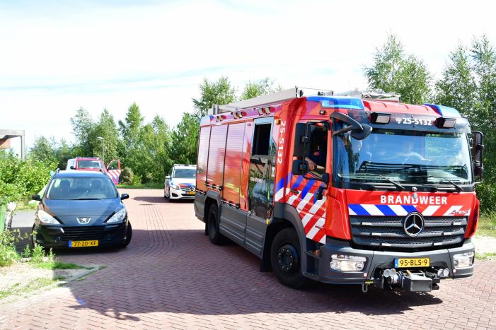 Gasleiding geraakt bij wegwerkzaamheden