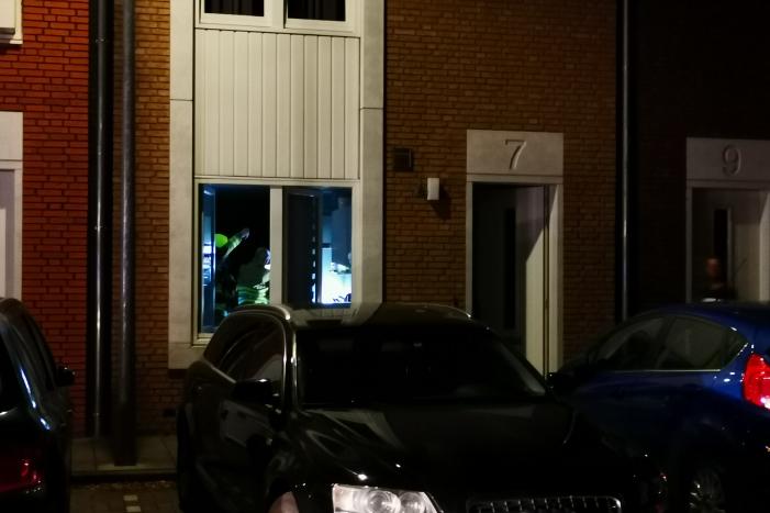 Brand in keuken van woning