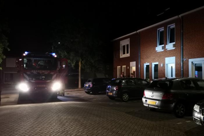 Brand in keuken van woning