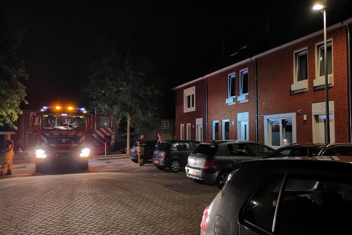 Brand in keuken van woning