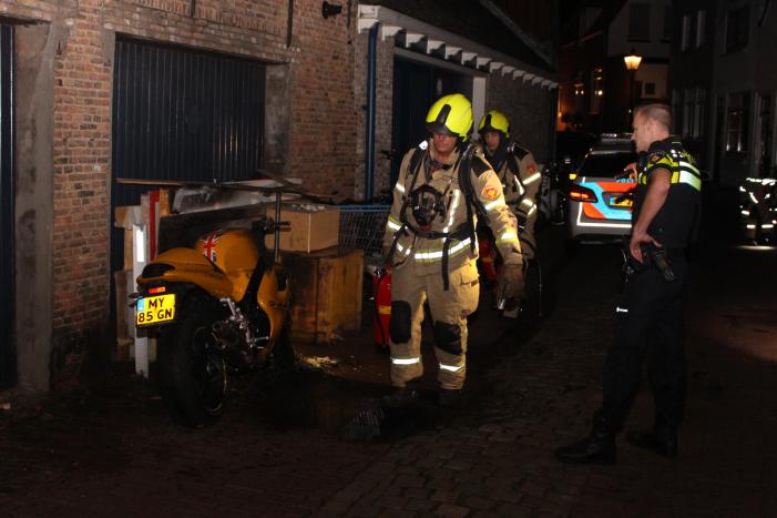 Flinke schade aan motor door brand
