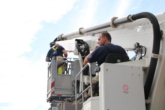 Bewoonster buitengesloten, brandweer haalt aardappelen van het vuur