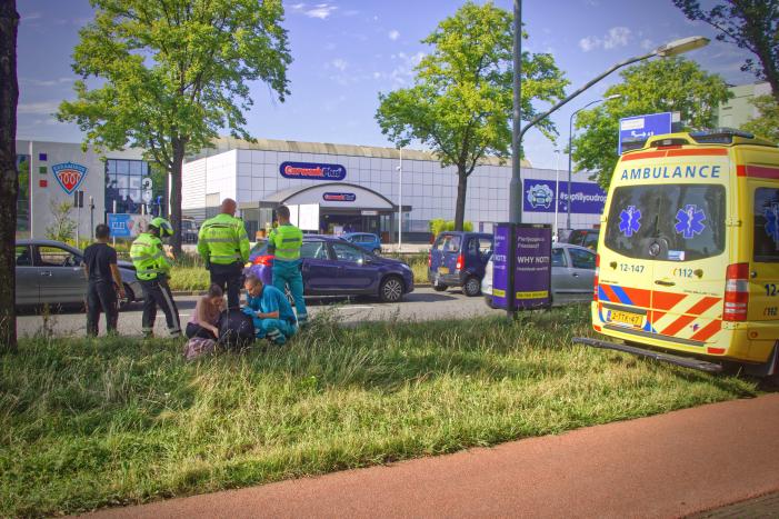 Vier voertuigen betrokken bij kop-staartbotsing