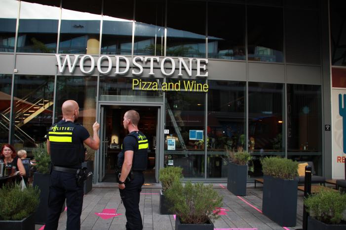 Brand door gesmolten kabel