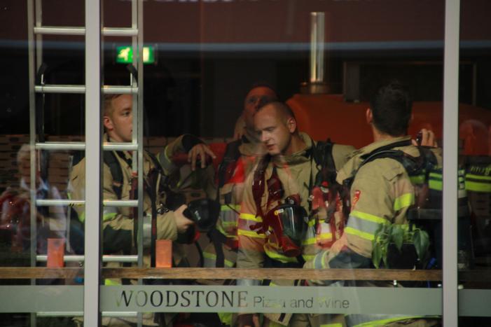 Brand door gesmolten kabel