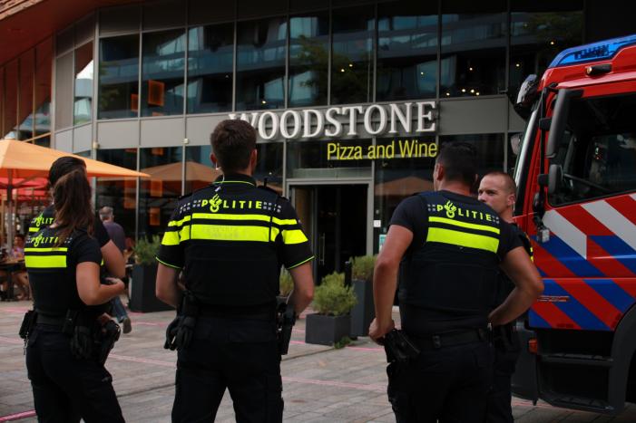 Brand door gesmolten kabel