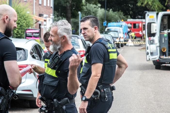 Straat afgesloten na gaslekkage