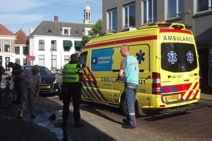 Persoon gewond na valpartij