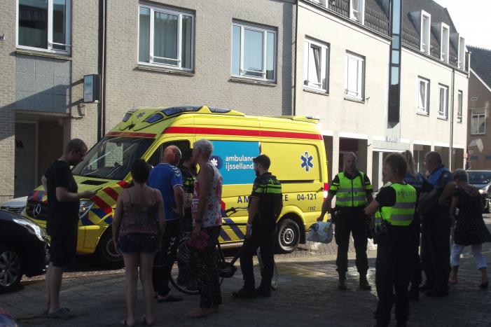 Persoon gewond na valpartij