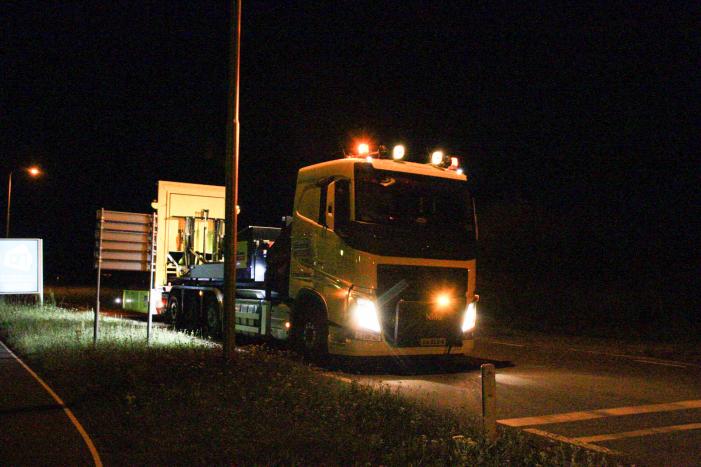 Deel N301 gehele avond afgesloten vanwege opruimwerkzaamheden