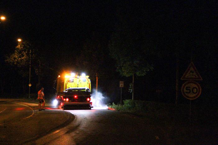 Deel N301 gehele avond afgesloten vanwege opruimwerkzaamheden