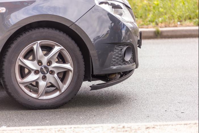 Motorrijders betrokken bij kop-staartbosting