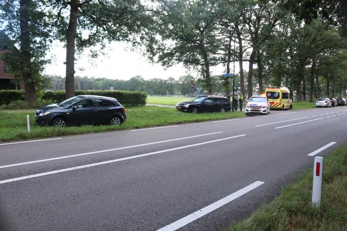 Schade na kop-staart botsing