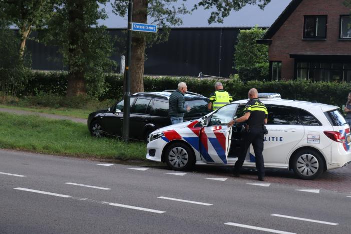 Schade na kop-staart botsing